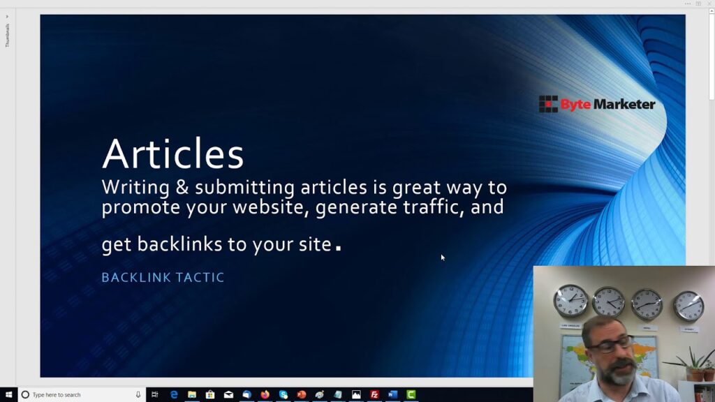 Backlinks for SEO # 10 Link Baiting Articles (long version)