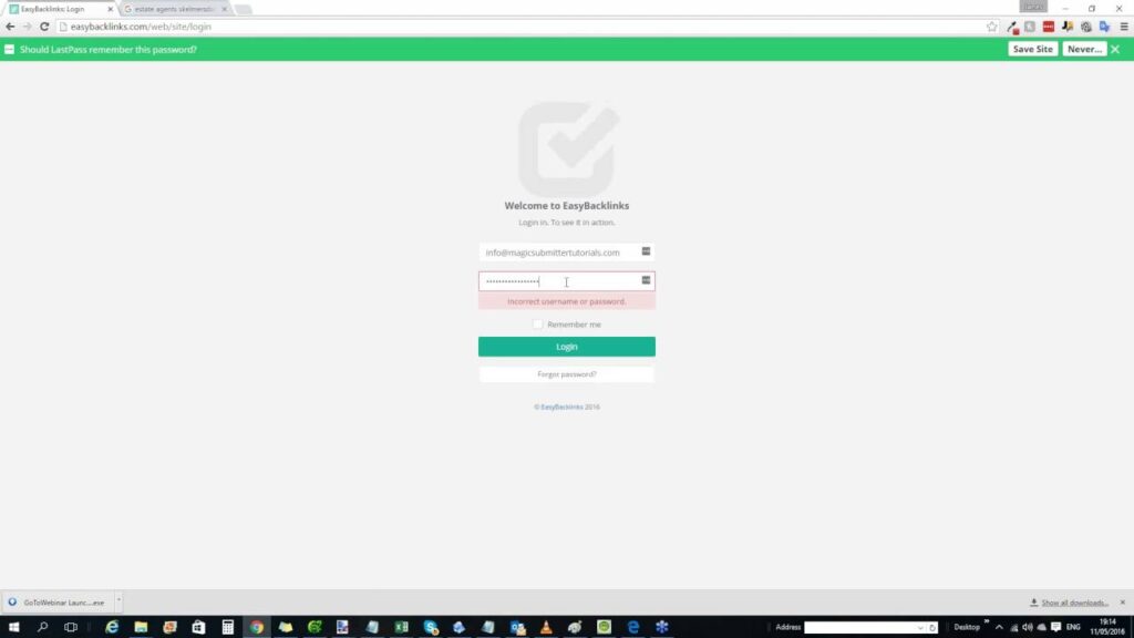 Easy Backlinks Live Training Webinar