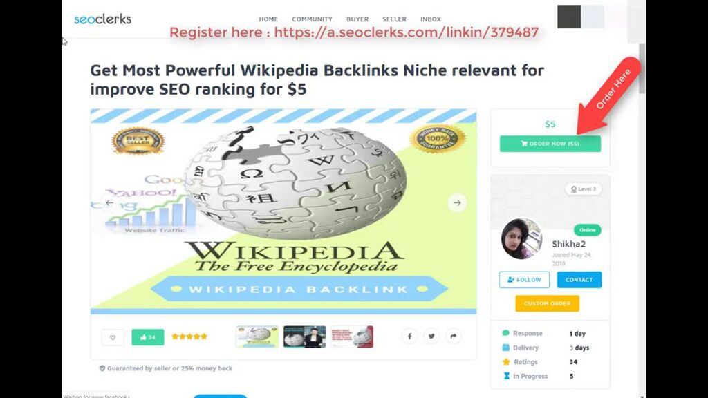Get Most Powerful Wikipedia Backlinks Niche relevant for improve SEO ranking On