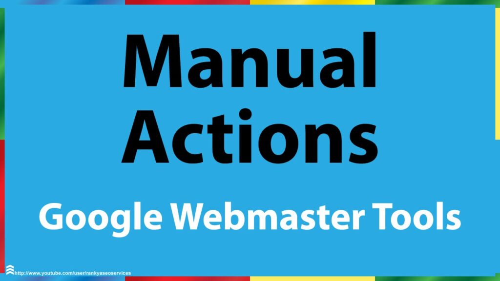 Google Search Console Manual Actions