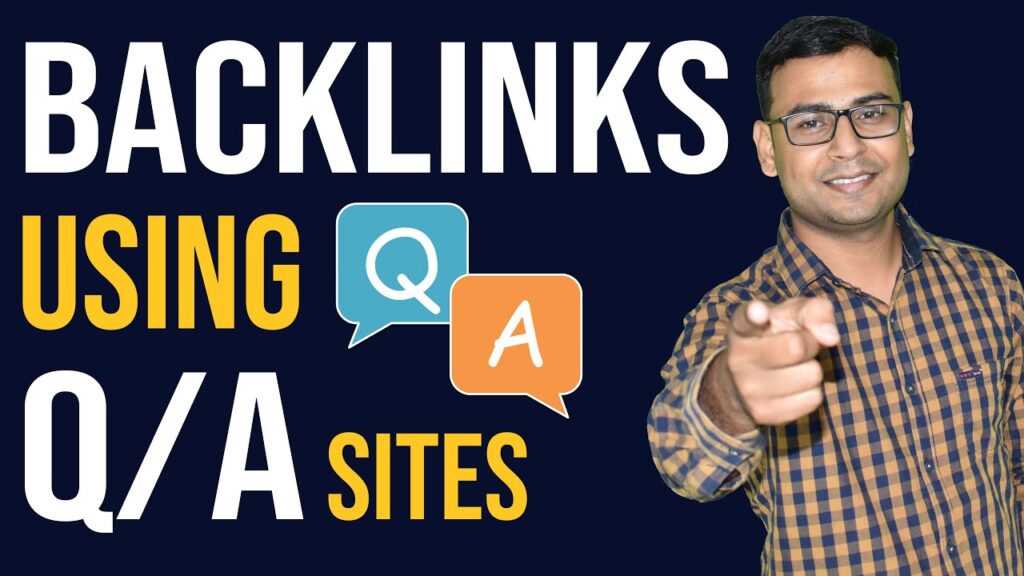 How to Build  Backlinks by using Q/A sites - Link Building
