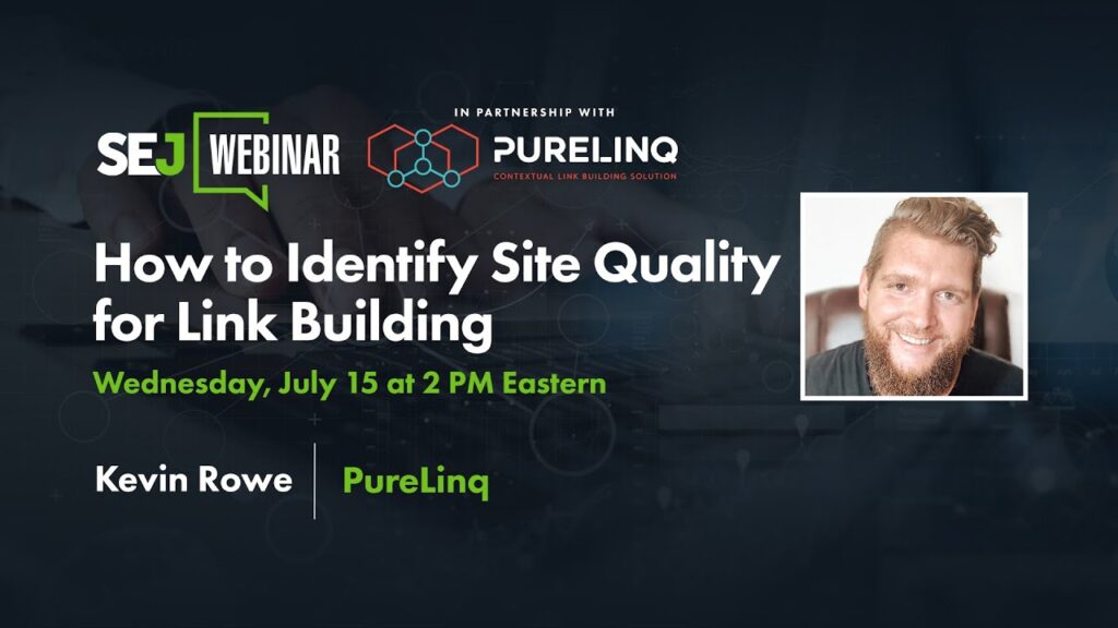 How to Identify Site Quality for Link Building