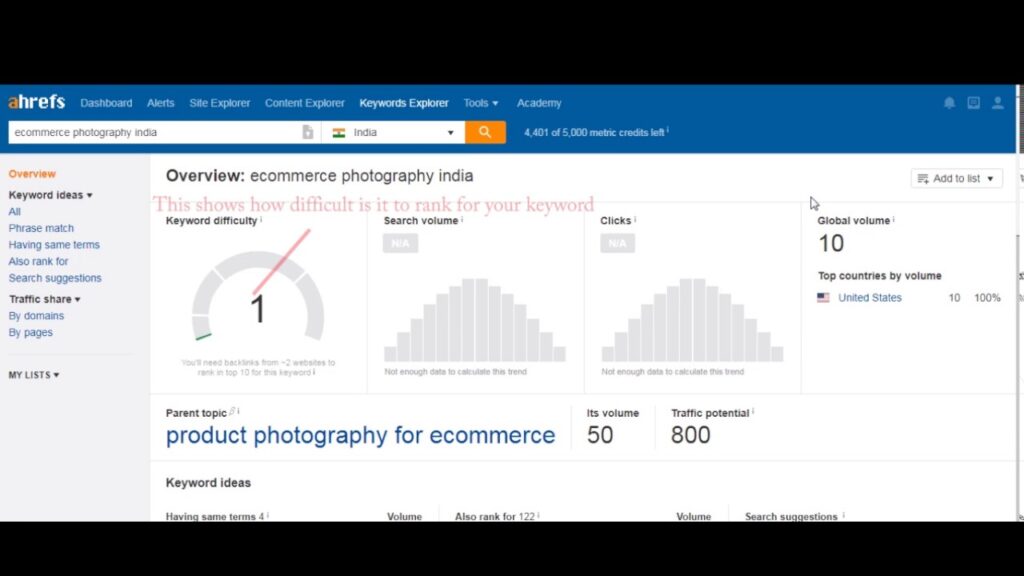 How to find backlinks using AHREFS