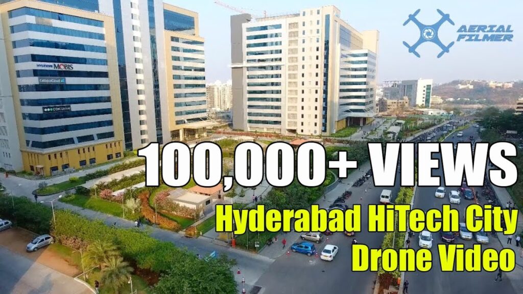 Hyderabad #HITECcity #DroneShots-Mindspace(K Raheja Corp) | Raheja Builders |4K| #AerialFilmer