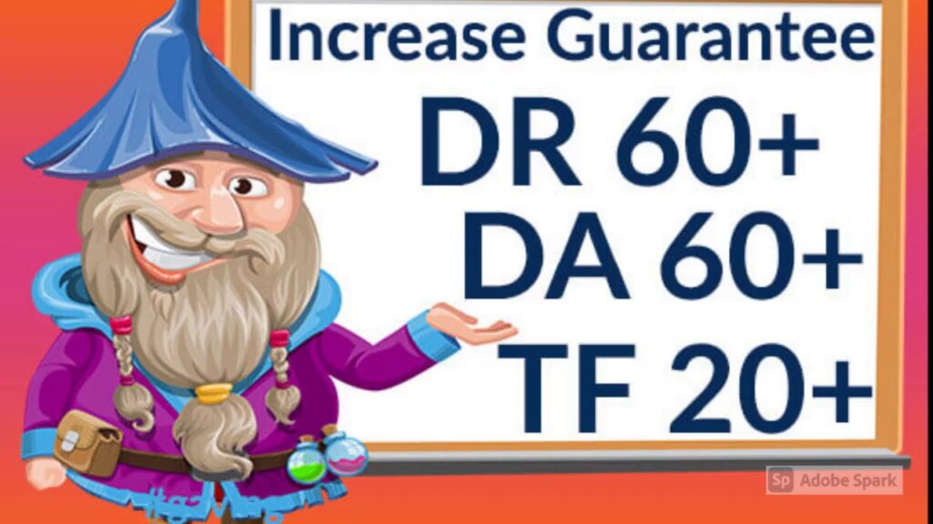 I will increase domain rating DR ahrefs domain authority da tf