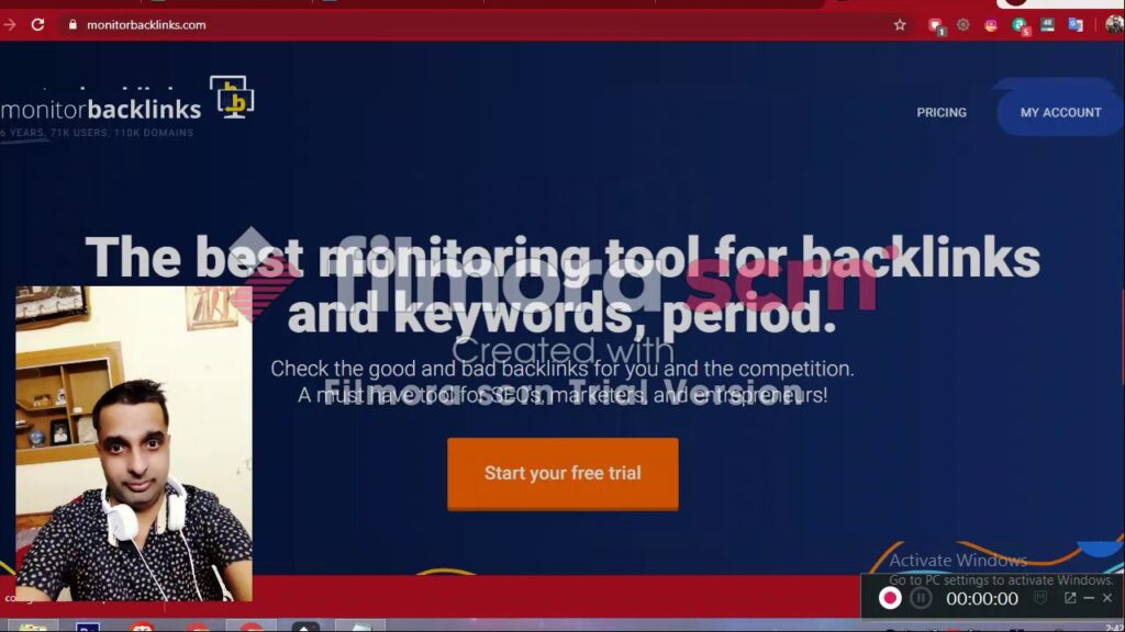 Monitorbackliks  | How to use Monitor backlinks to check website competitors | Varun kumar riat Seo