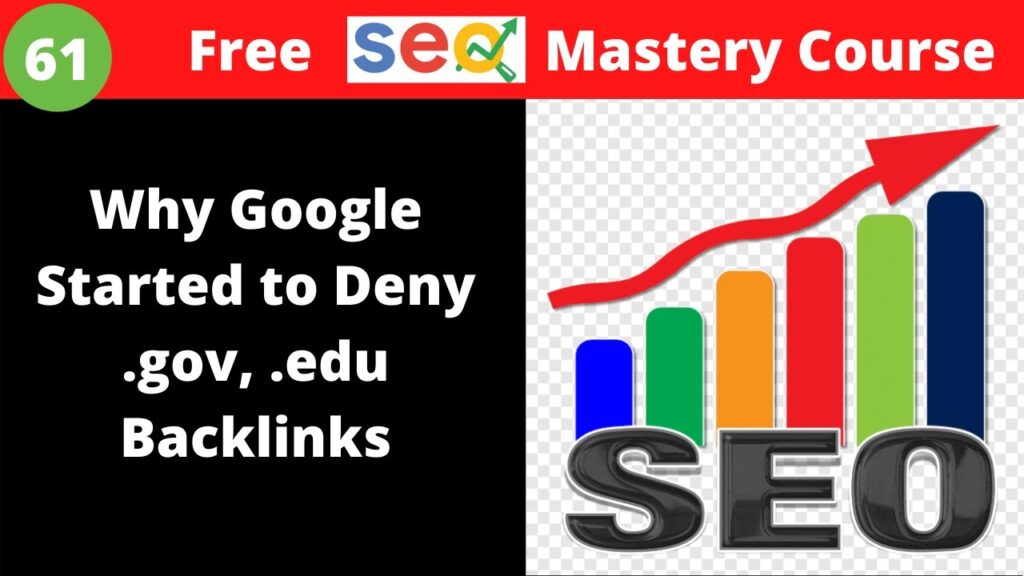 Why Google Started to Deny .gov, .edu Backlinks | SEO Factor Explanation