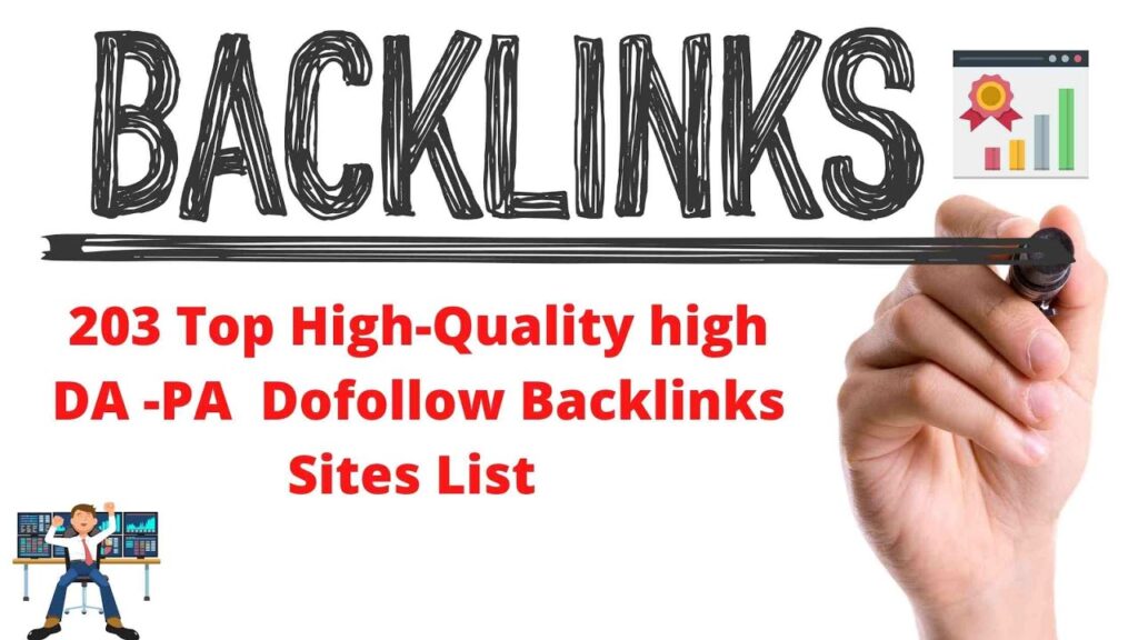 200+ Top High-Quality high DA -PA Dofollow Backlinks Sites List || dofollow backlinks site list 2021