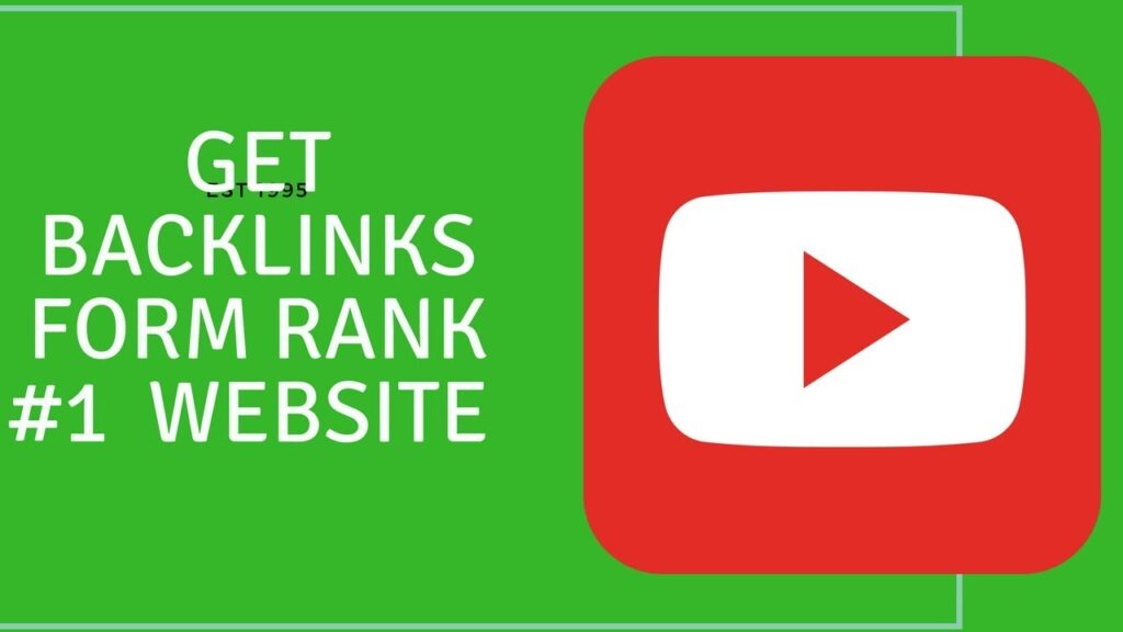 Build High quality backlinks