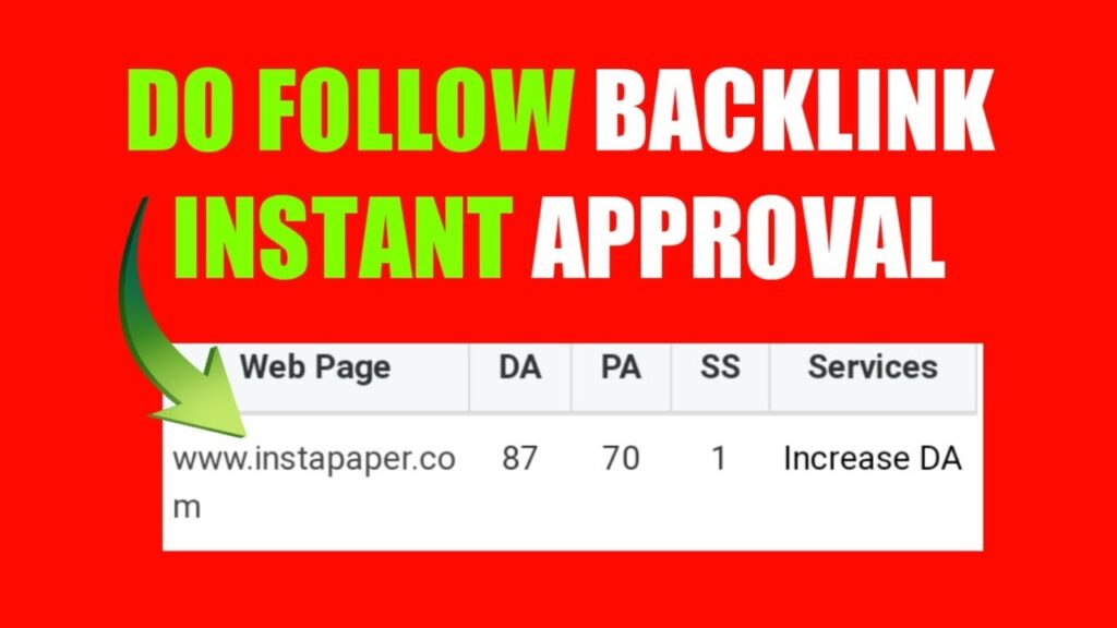 DA 87  PA 70 How To Create Instant Approval Dofollow Backlinks 2021  - High DA Dofollow Backlinks