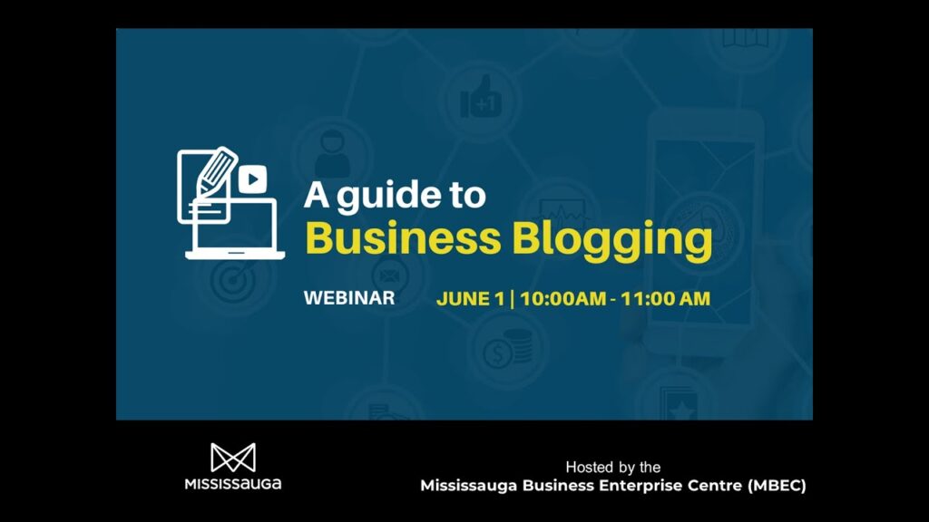 Guide to Business Blogging - Webinar