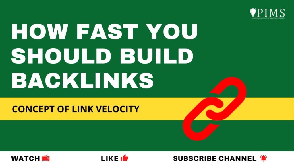 How Fast You Should Build Backlinks? Concept of Link Velocity in Hindi