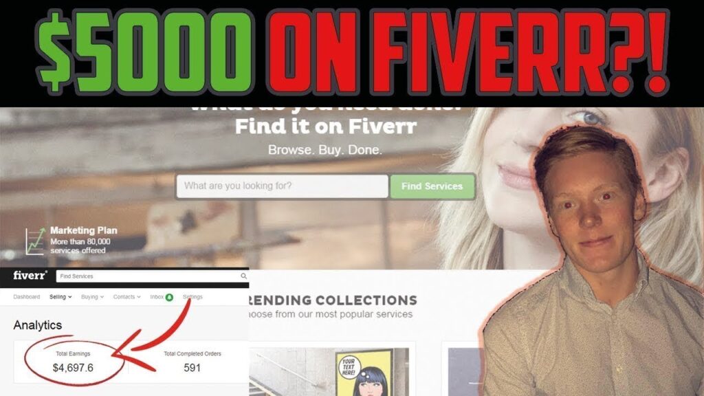 How To Make $5000 Per Month On Fiverr By Resell Services Using SEOClerks