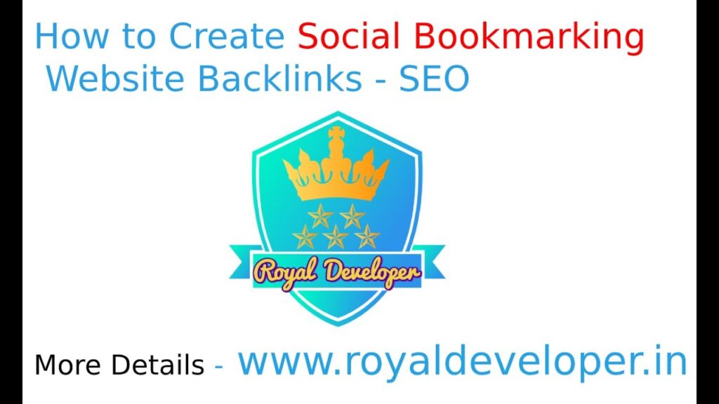 How to Create Social Bookmarking Website Backlinks - SEO