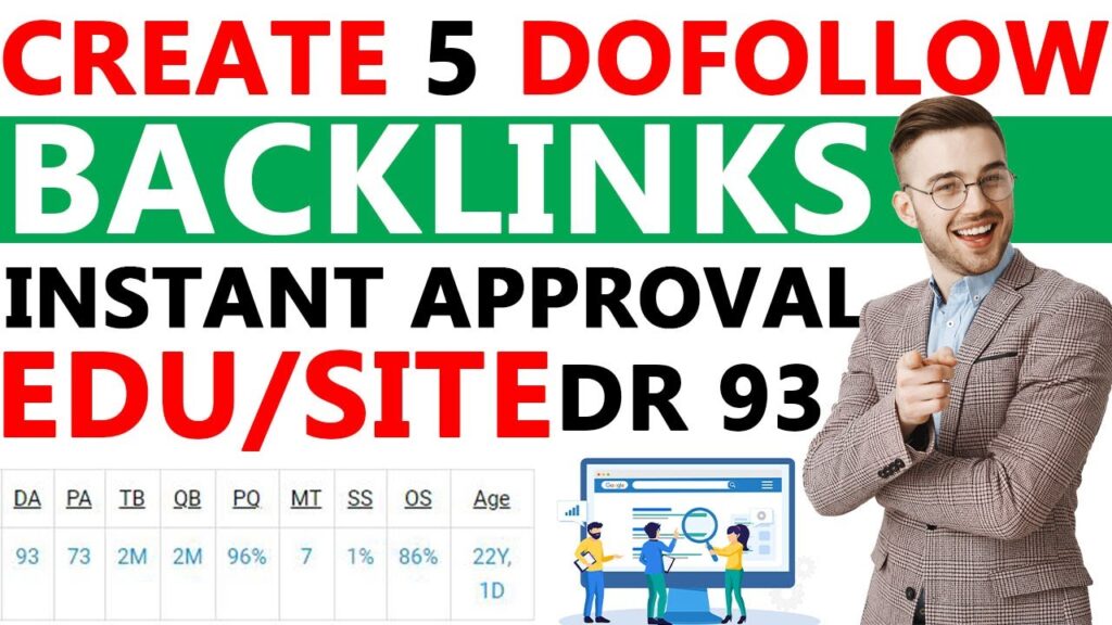 How to Get DR 93 Dofollow Backlink || create 5 edu high quality dofollow backlinks instant approval