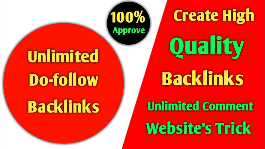 How to create do follow backlink in comment website