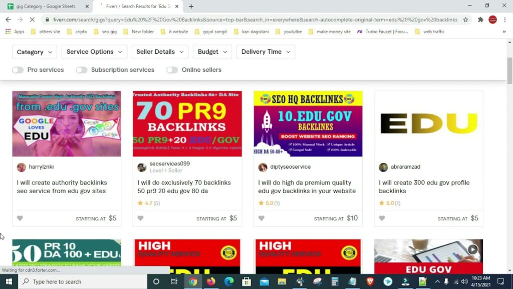 How to create seo friendly  gig content for fiverr ranking on 1st page part-1