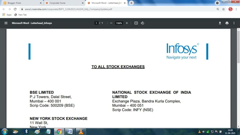Infosys share Buyback-to consider proposal for buyback of equity shares.Plz check video for  details