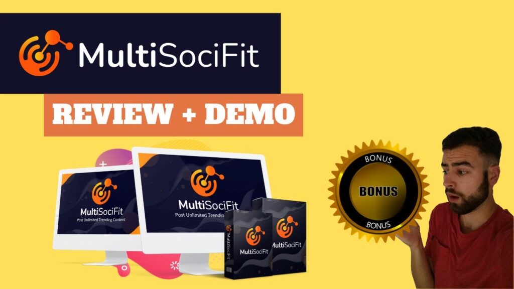 MultiSociFit Review ⚠️Social Syndication & Management Tool +MultiSociFit Bonuses⚠️