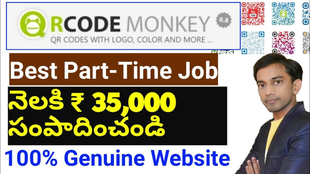 Best Income Work from home | Freelancer job | Part time job | Fiverr | QRcodemoneky | Data Entry job