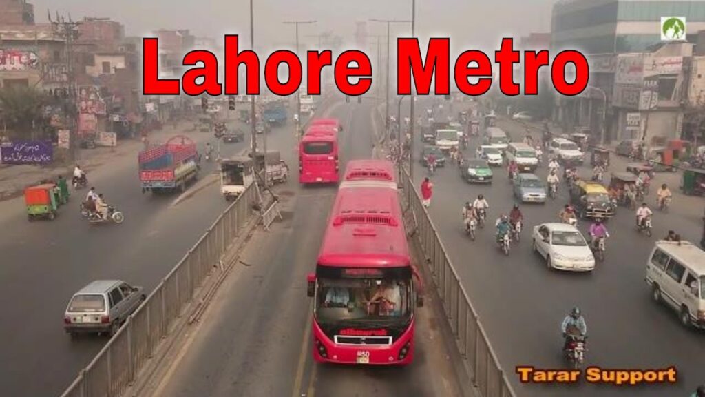 Lahore Metro Bus City Tour Was in 20 Rupees Traveling BRTS Pakistan