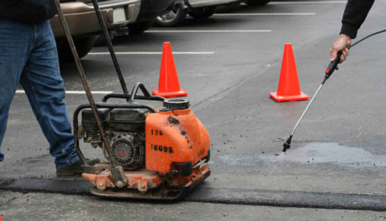 DO-IT-YOURSELF Asphalt Repair A Stage-by-stage Guide